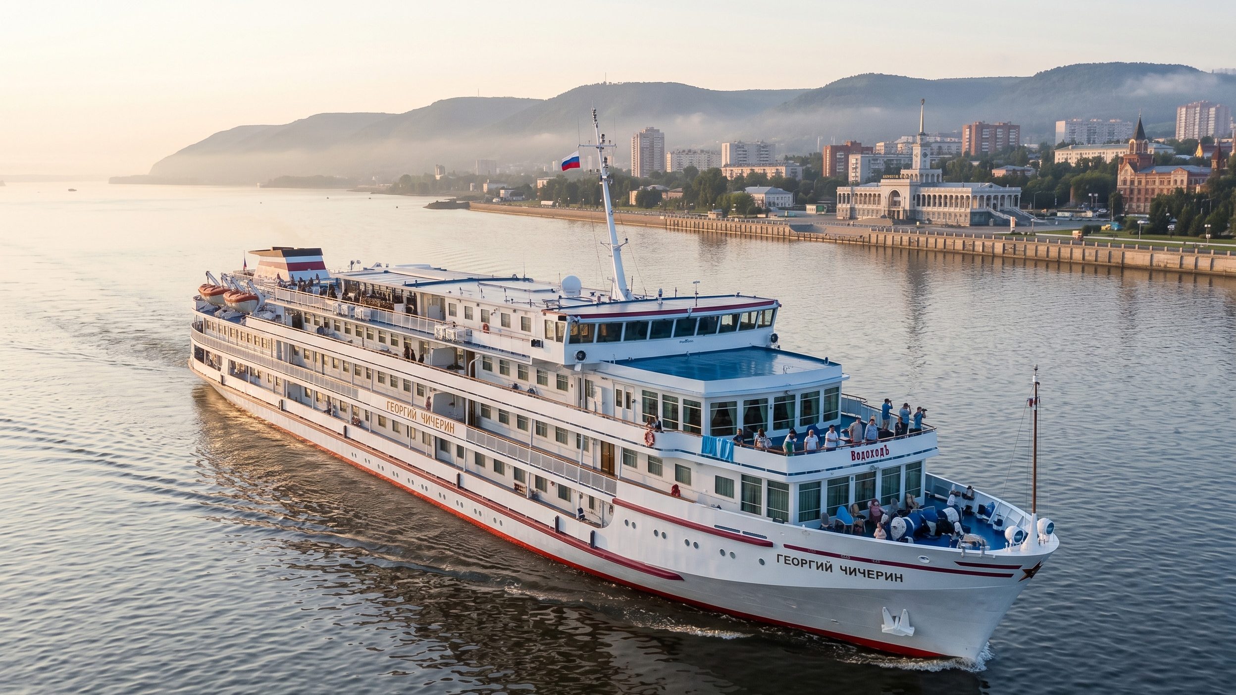 Круиз по Волге когда вода становится маршрутом