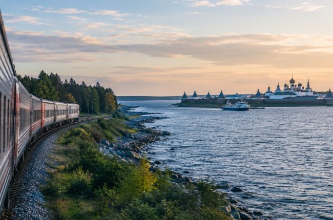 Соловки поездом дорога на острова через Белое море